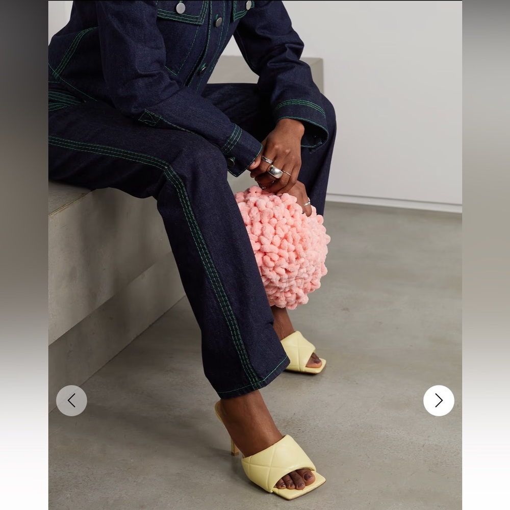 BOTTEGA VENETA 90MM The Rubber Lido High-Heel Sandals
